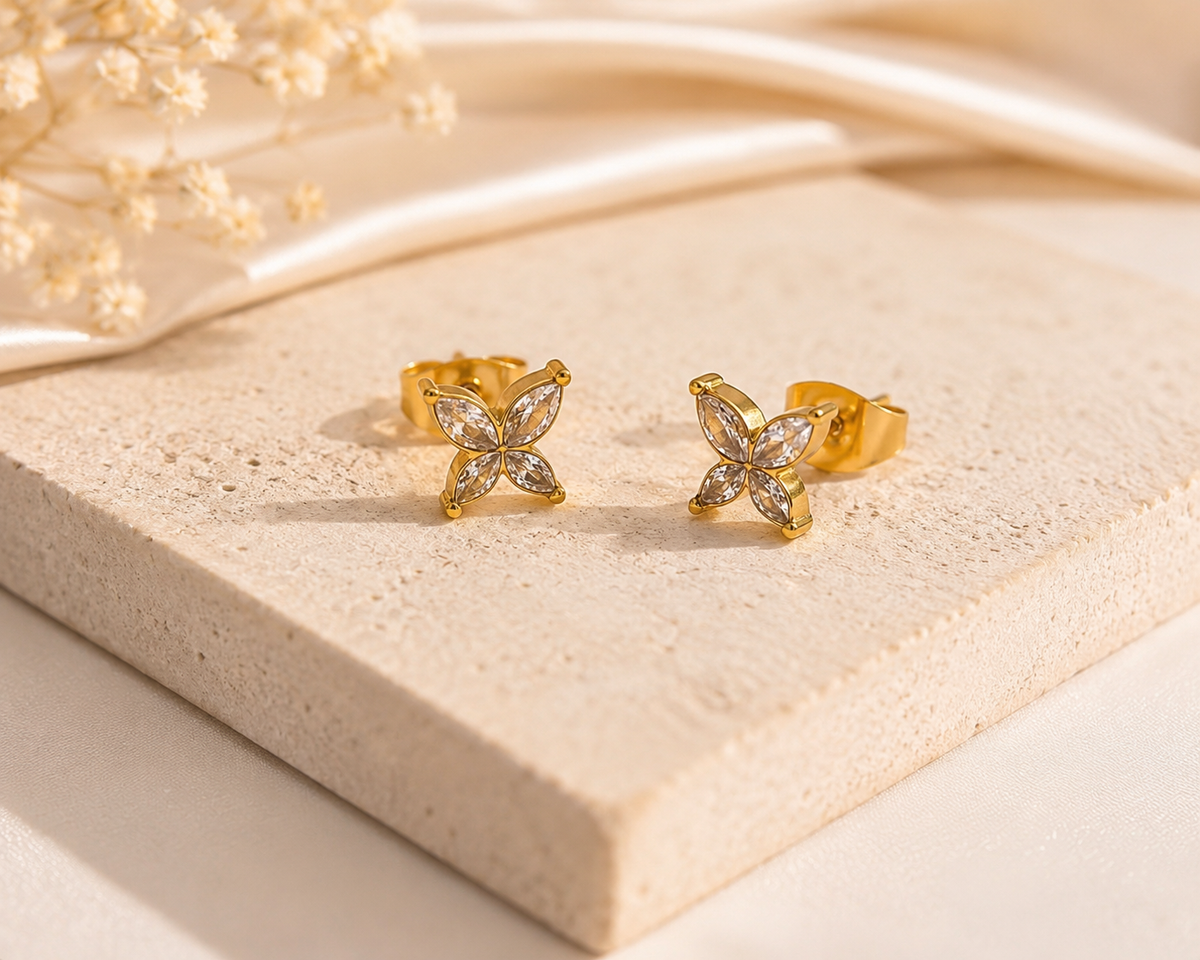 Amélie Butterfly Studs