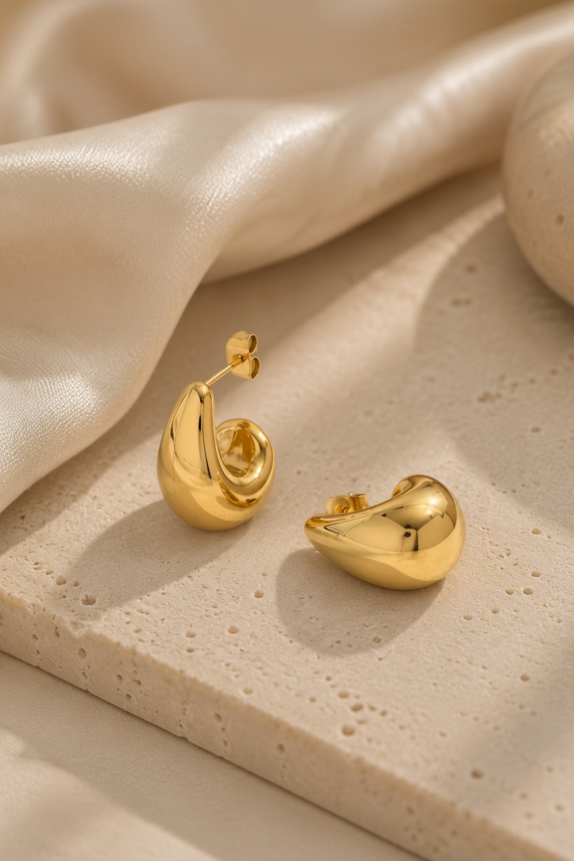 Aurelia Sculpted Hoops