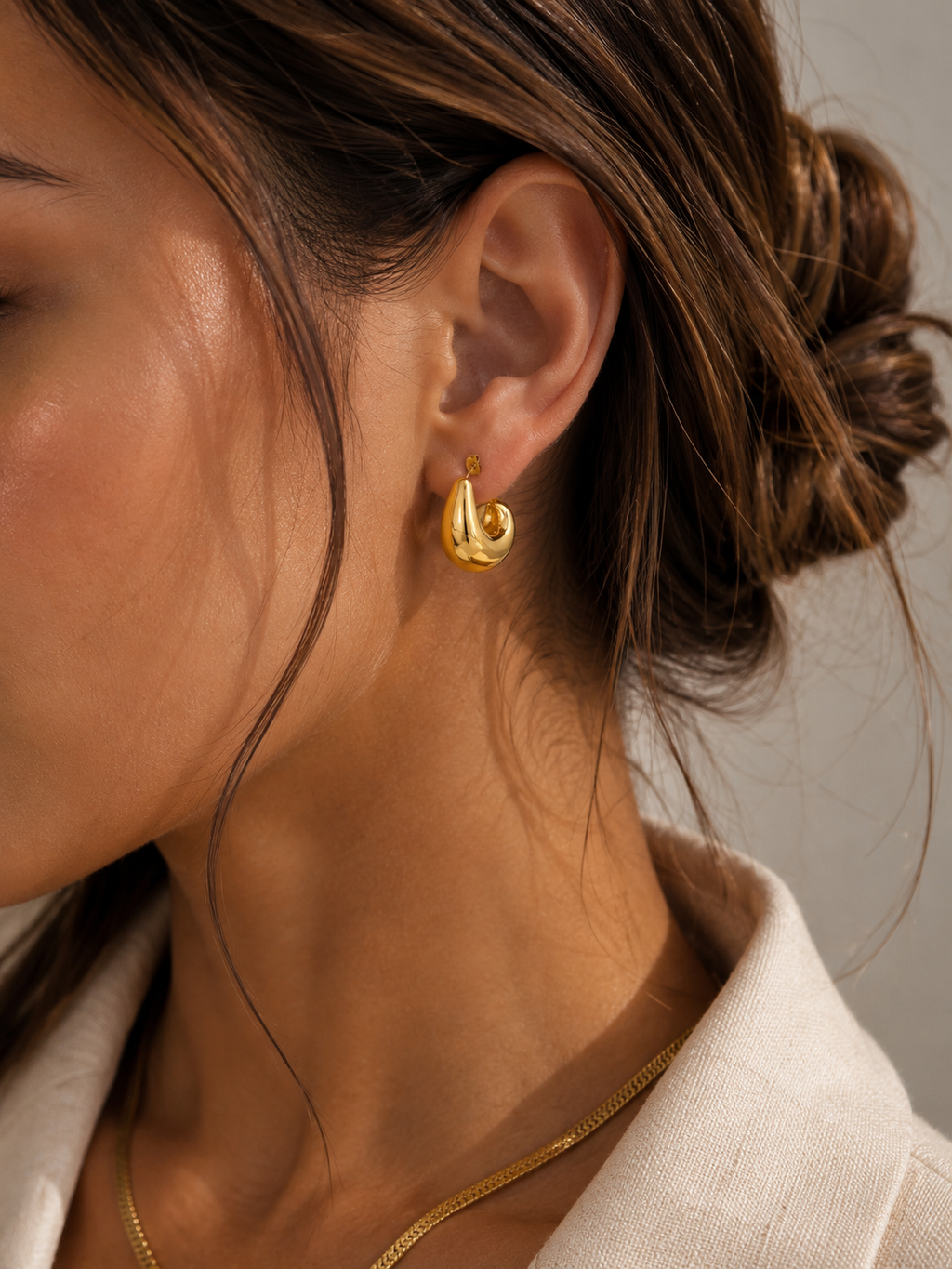 Aurelia Sculpted Hoops