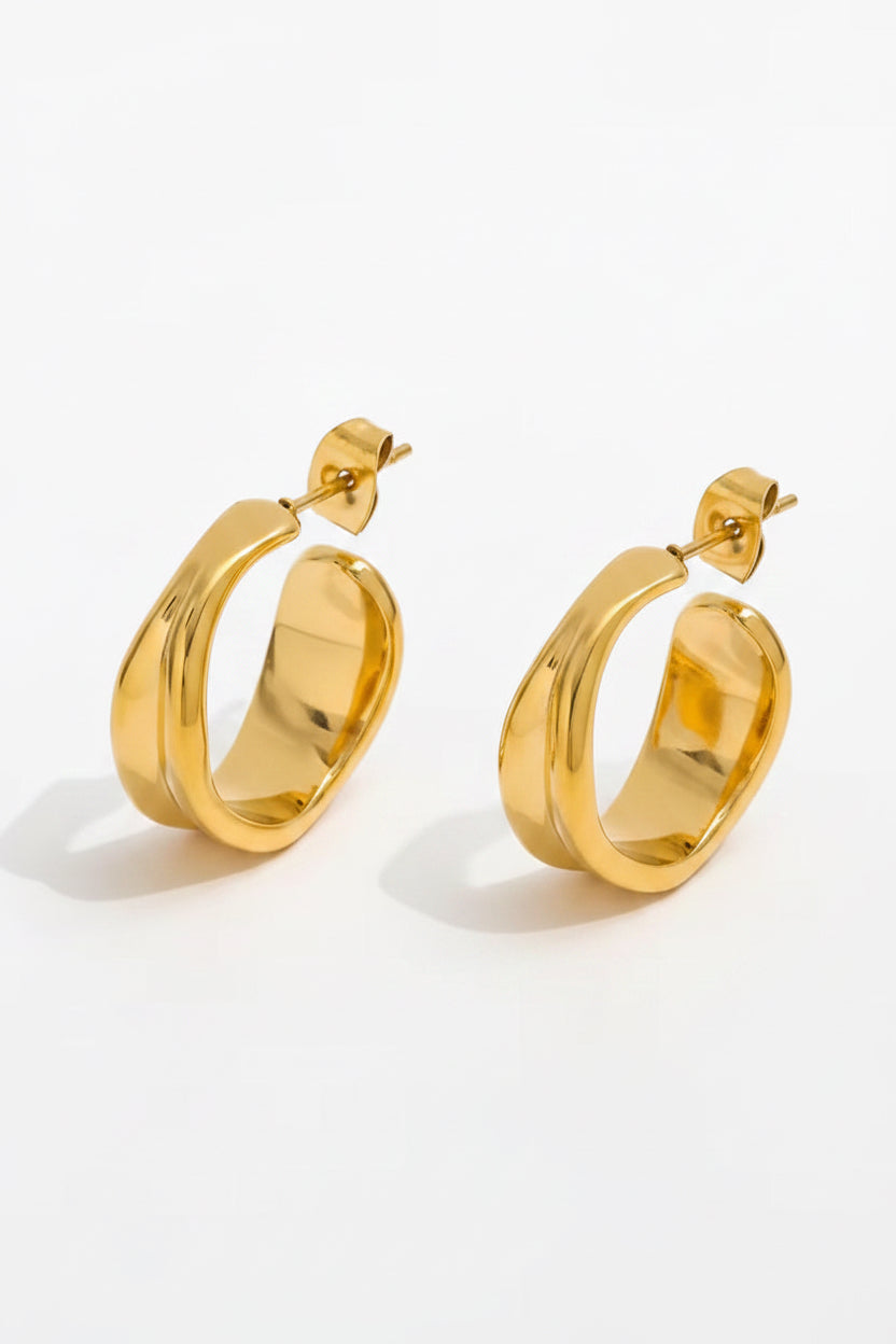 Valentina Sculpted Hoops
